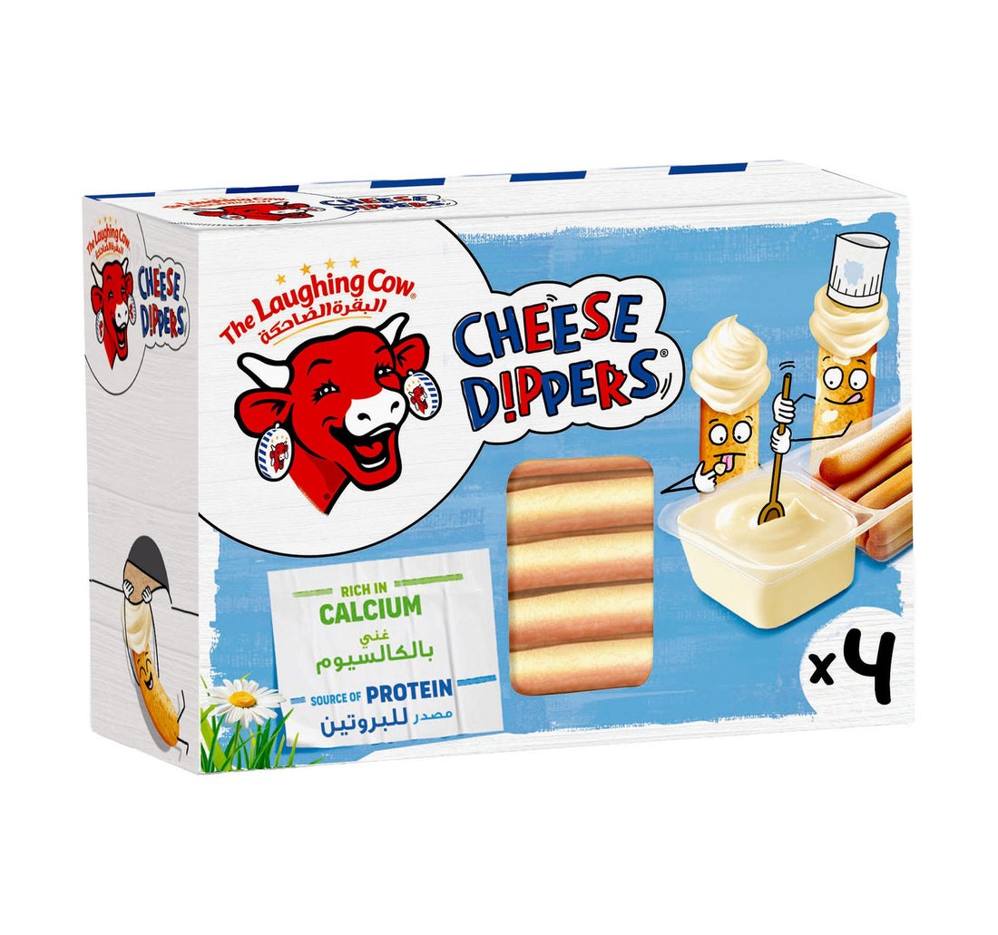 La Vache qui Rit Dip & Crunch Cheese and Breadstick Snack 140 g