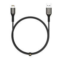Aukey CB-AKL2 MFI USB A To Lightning Kevlar Cable - 2 Meter(AKY-CB-AKL2-LGT-2M-BLK)