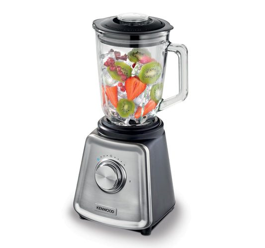 Kenwood 800W Glass Blender With Mill BLP44.270SS