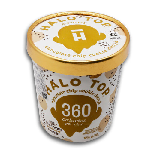 Halo Top Light Ice Cream Chocolate Chip Cookie Dough 473 ml