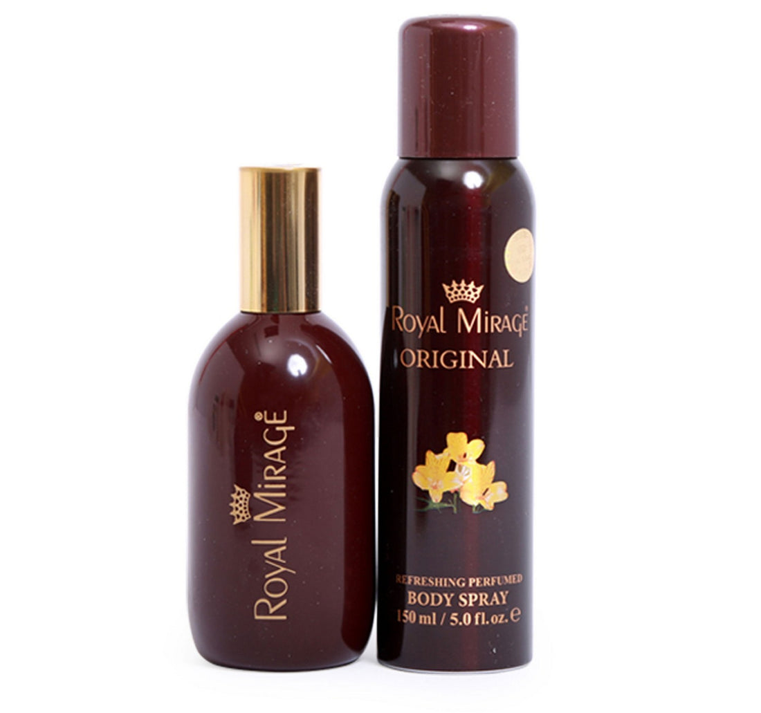 Royal Mirage Perfume Assorted 120 ml + Body Spray 150 ml