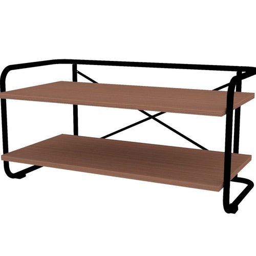 Maple Leaf Home TV Rack Wood & Metal Tube, VR-9103