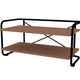 Maple Leaf Home TV Rack Wood & Metal Tube, VR-9103