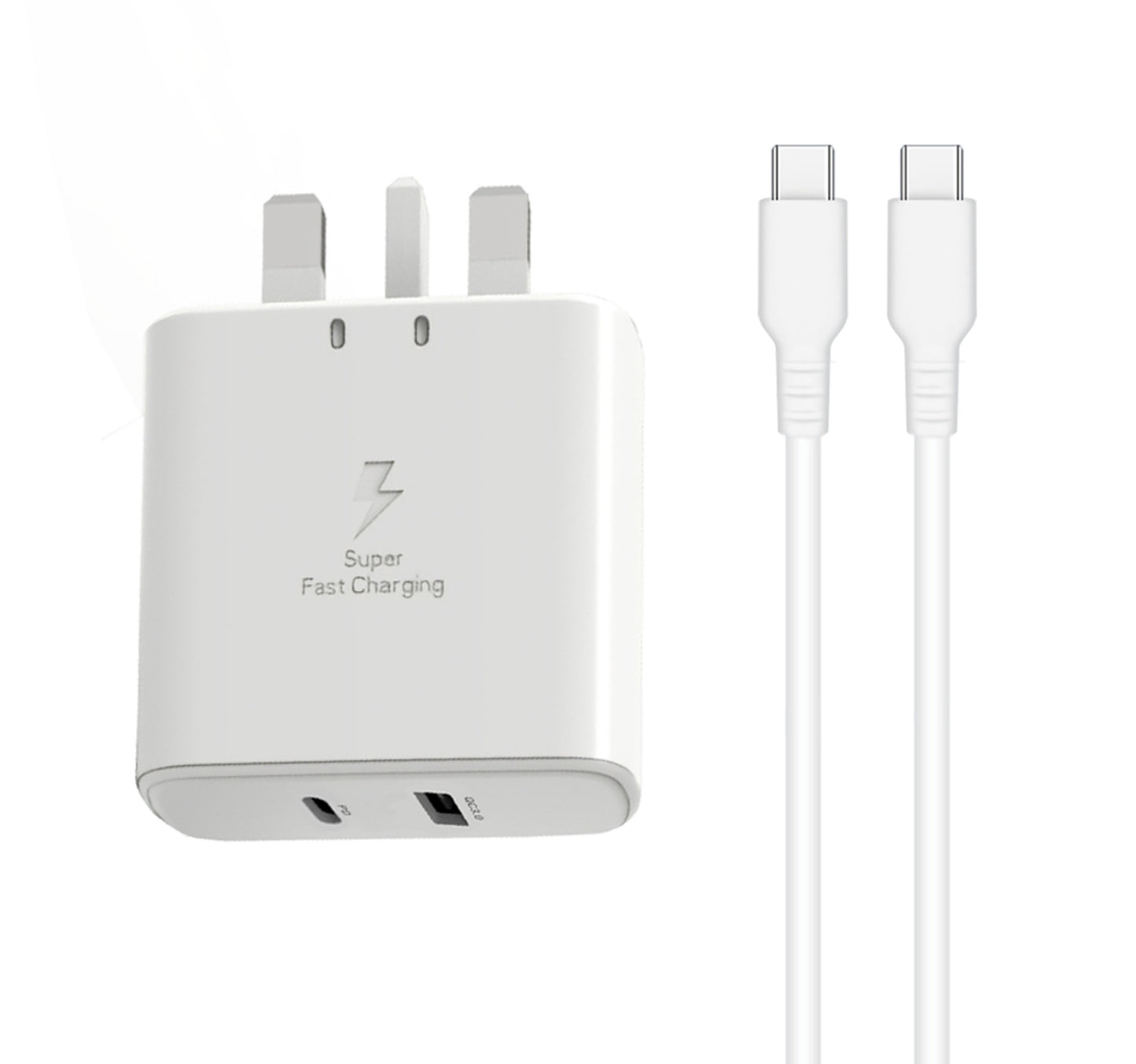 Trands Travel Charger 36W With Type C To Type C Cable TR-AD6496