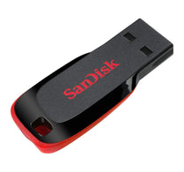 Sandisk Cruzer Blade Flash Drive, 8 GB, SDCZ50