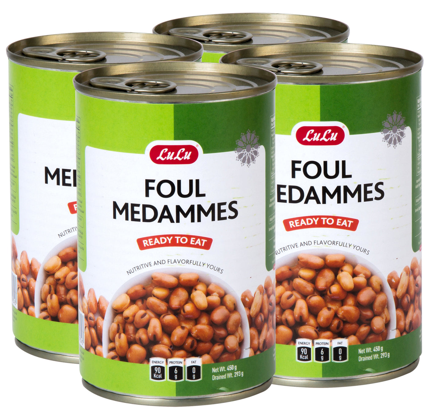 LuLu Foul Medammes 4 x 450 g