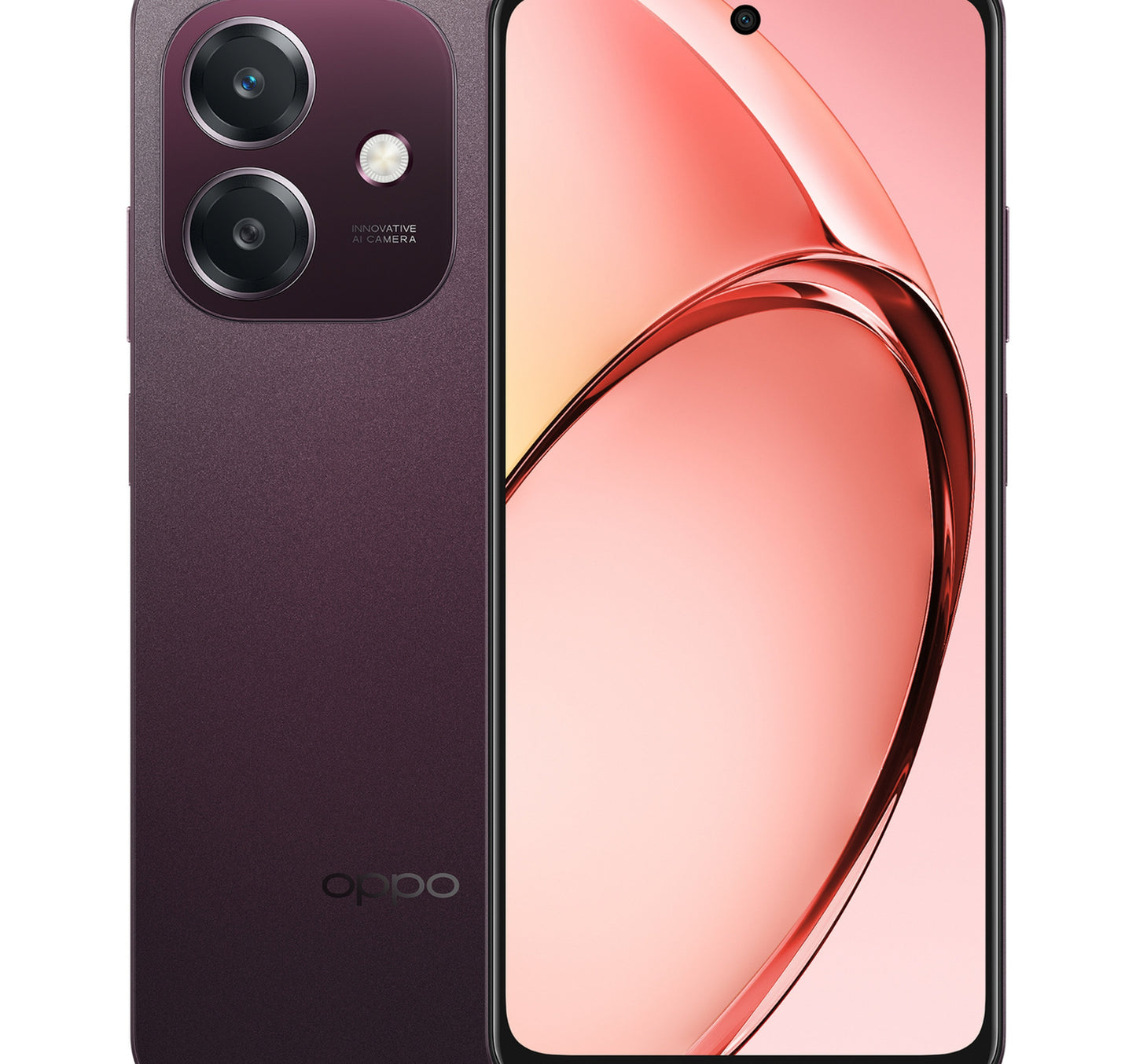 Oppo A60 5G Dual SIM Smartphone, 6 GB RAM, 128 GB Storage, Nebula Red