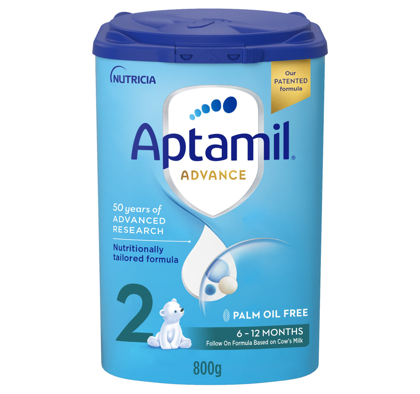 Aptamil Advance Stage 2 Follow On Formula From 6-12 Months 800 g