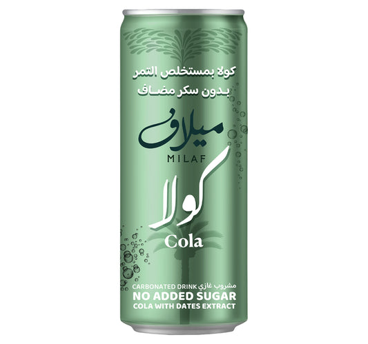 Milaf Cola With Dates Extract Carbonated Drink 240 ml