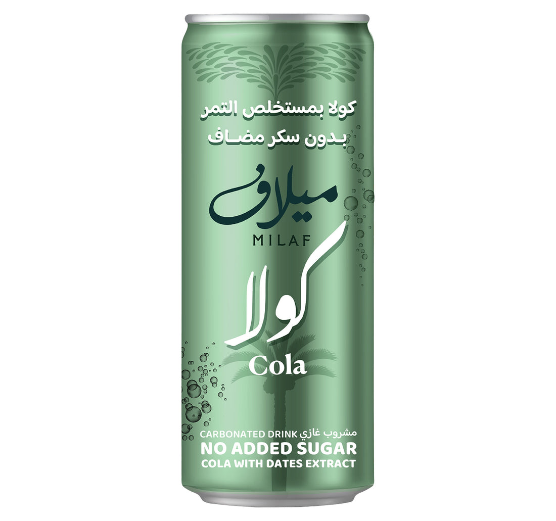 Milaf Cola With Dates Extract Carbonated Drink 240 ml