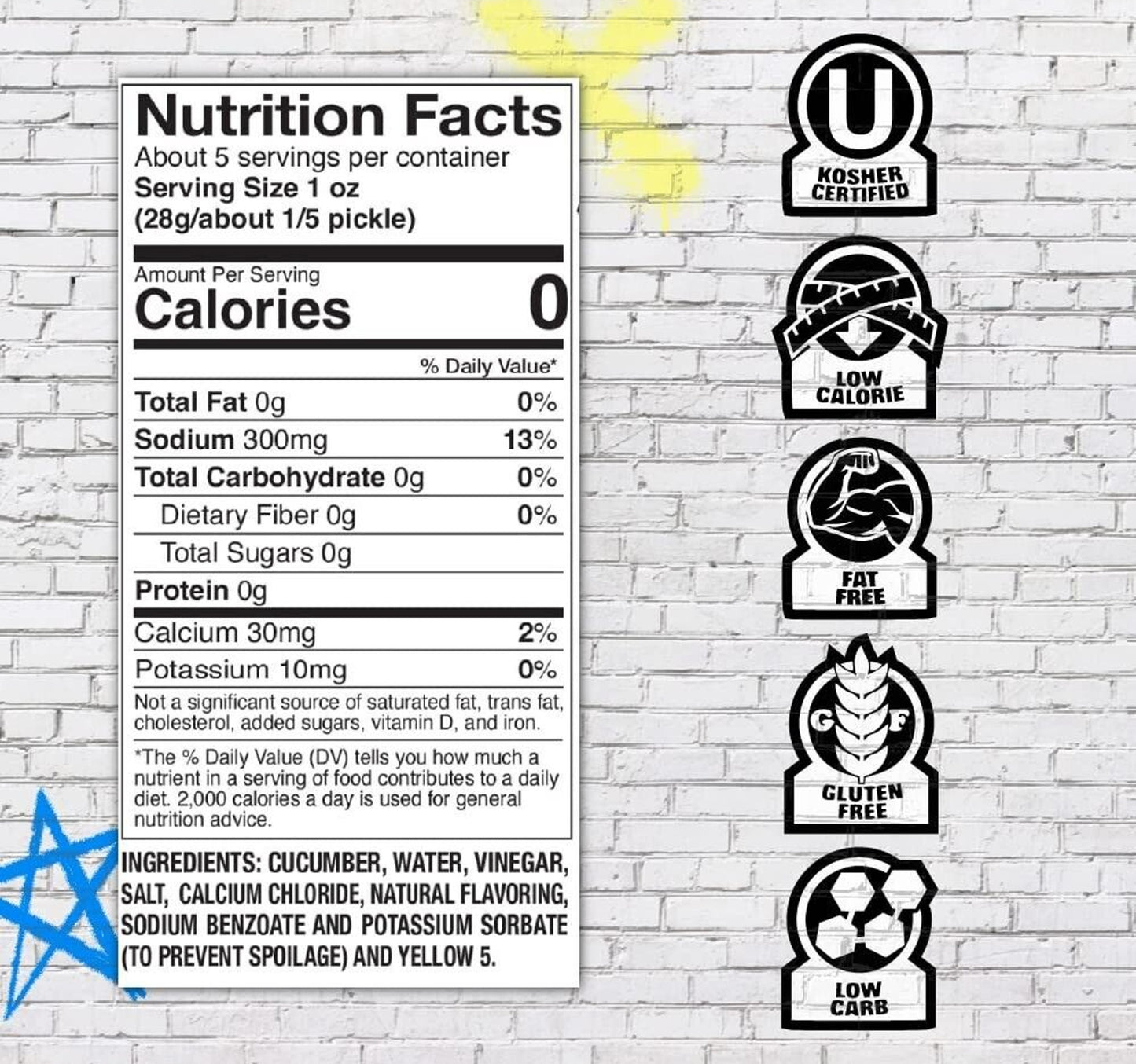 Van Holten's War Heads Extreme Sour Dill Pickle 1 pc