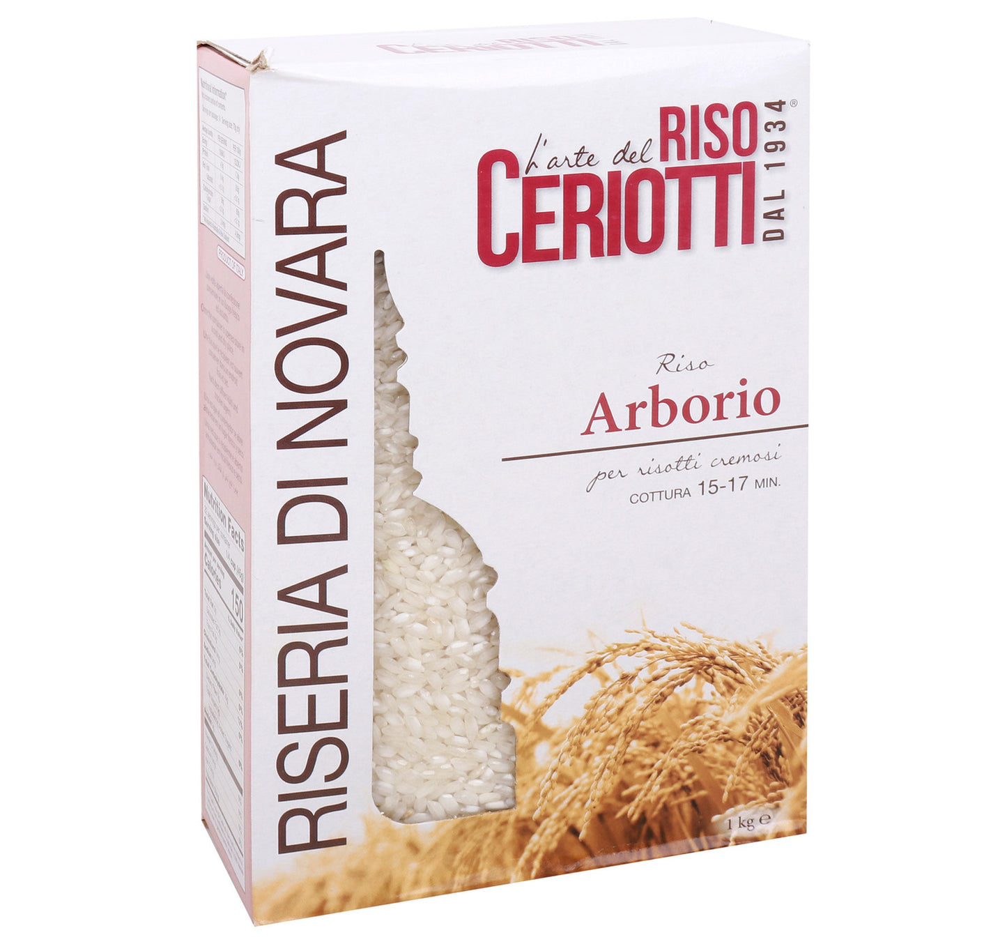 L'arte Del Riso Ceriotti Arborio Rice 1 kg