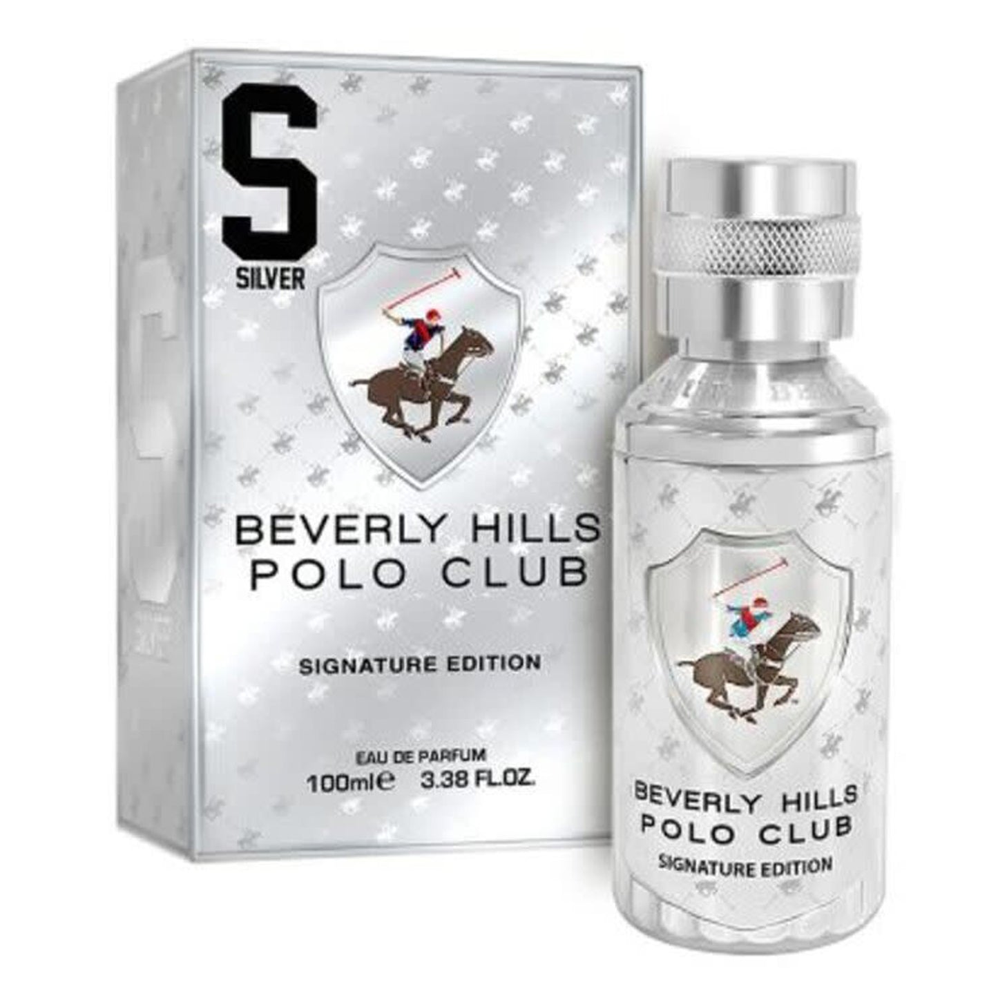 Beverly Hills Polo Club Men Silver Eau de Parfum, 100 ml