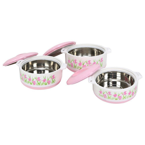 Cello Hotpot Set, 3 Pcs, 850 ml + 1500 ml + 2500 ml, 06-055