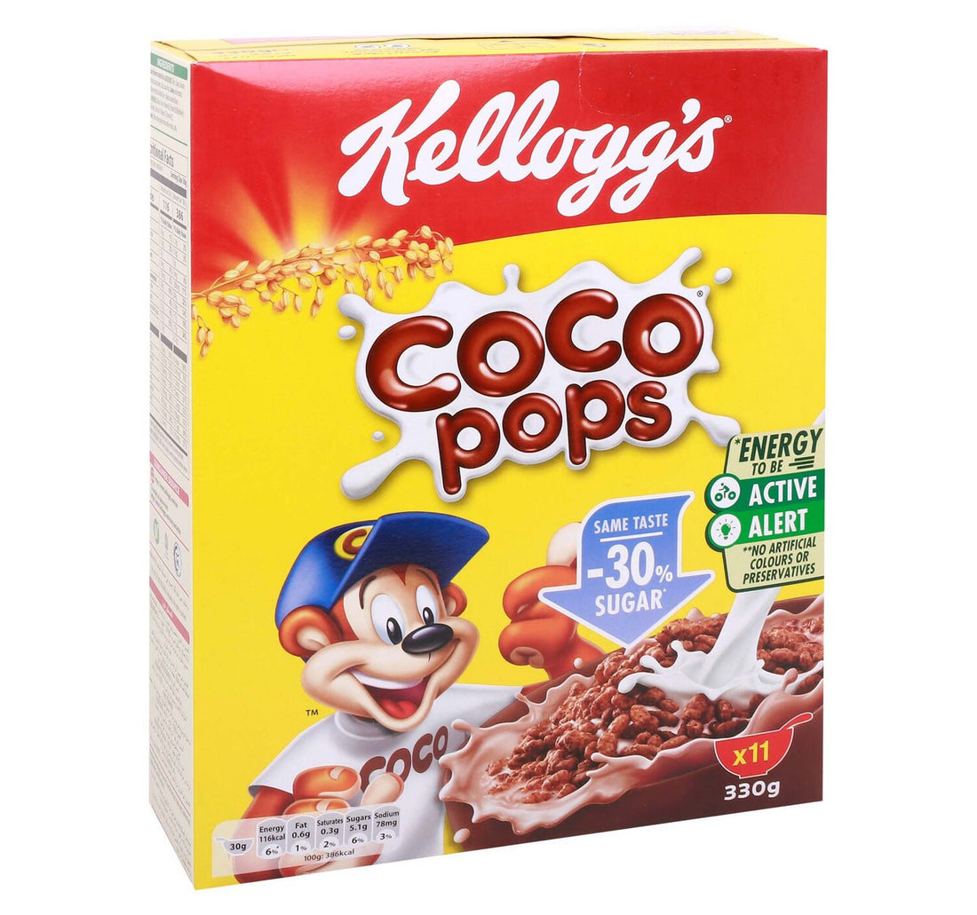 Kellogg's Coco Pops with 30% Less Sugar 330 g