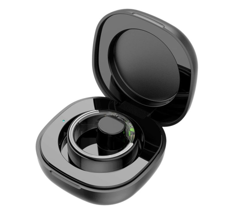 Trands Smart Health Ring, Metallic Black, TR-R02