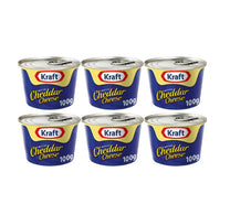 Kraft Processed Cheddar Cheese 6 x 100 g