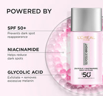 L'Oreal Paris Glycolic - Bright Anti-Dark Spot Daily Fluid SPF50+ 50 ml