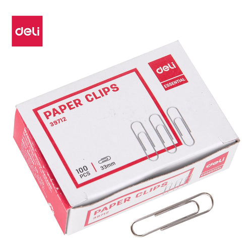 Deli Paper Clips 33ml E39712