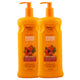 لوشن اليدين والجسم برائحة البابايا والعسل، 2 × 600 مل