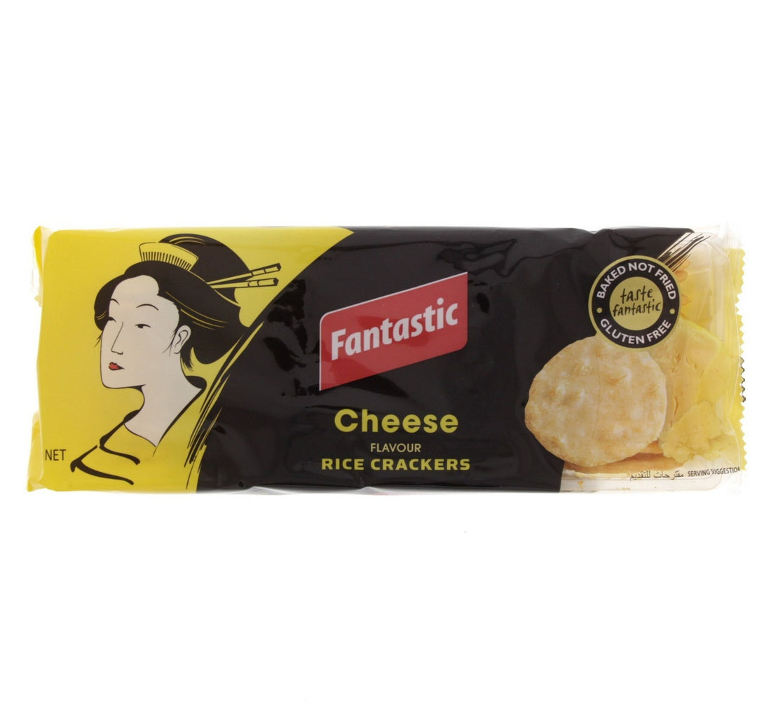 Fantastic Cheese Flavour Rice Crackers 100 g