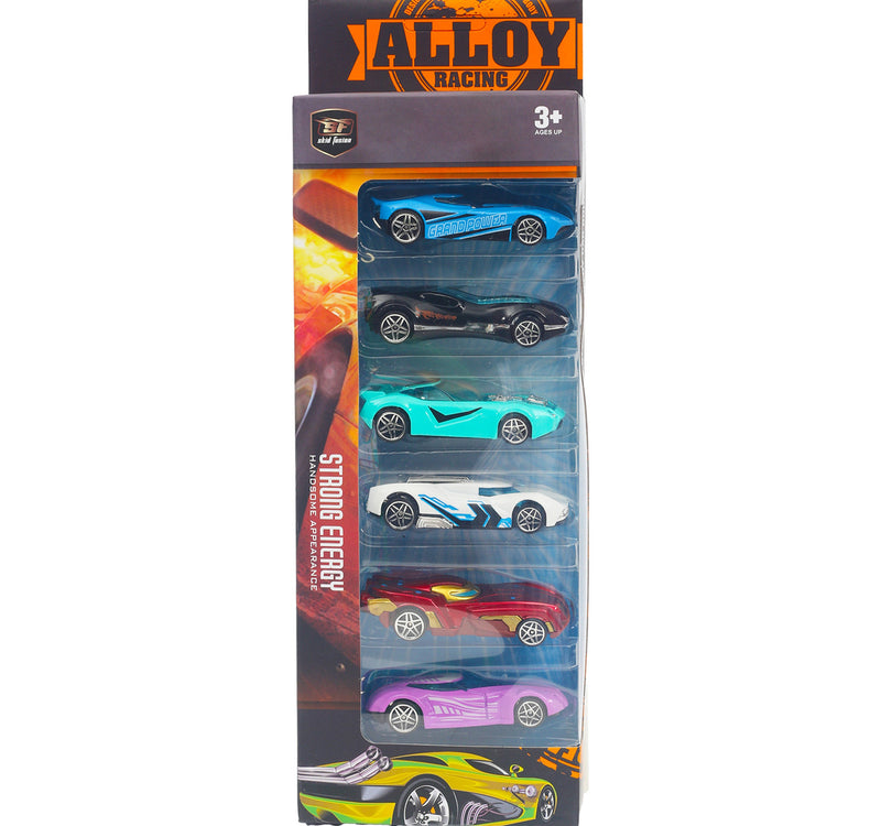 Skid Fusion Die Cast Car 6cs Set 8618/8619 Assorted