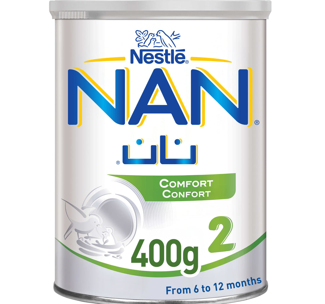 تركيبة نستله نان كومفورت 2 للمتابعة من عمر 6 إلى 12 شهرًا 400 جرام