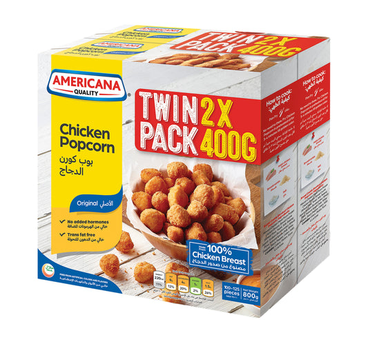 Americana Chicken Popcorn 2 x 400 g