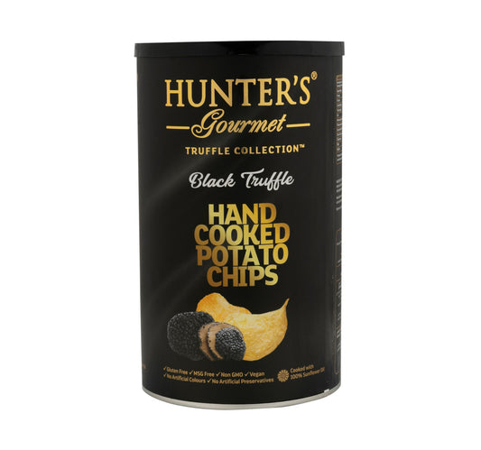 Hunter's Gourmet Black Truffle Hand Cooked Potato Chips 150 g