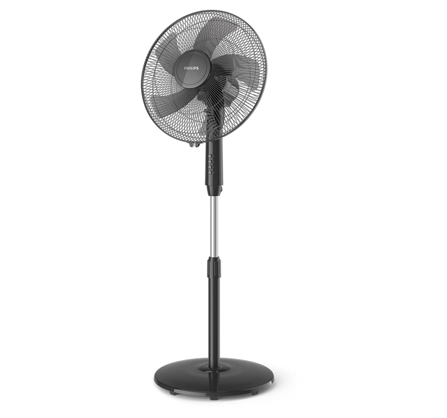 Philips Series 600 Pedestal Fan, 45 W, Black, ACP620/01