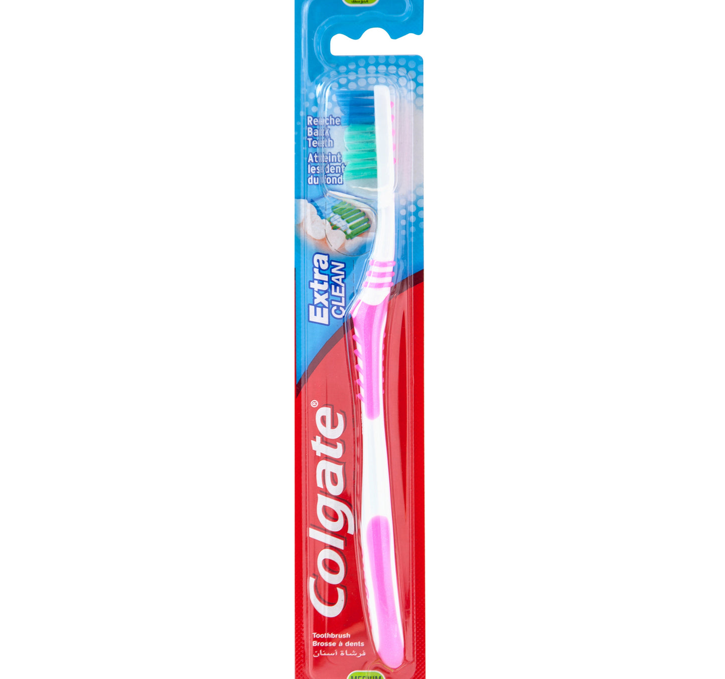Colgate Extra Clean Medium Toothbrush Assorted Colour 1 pc