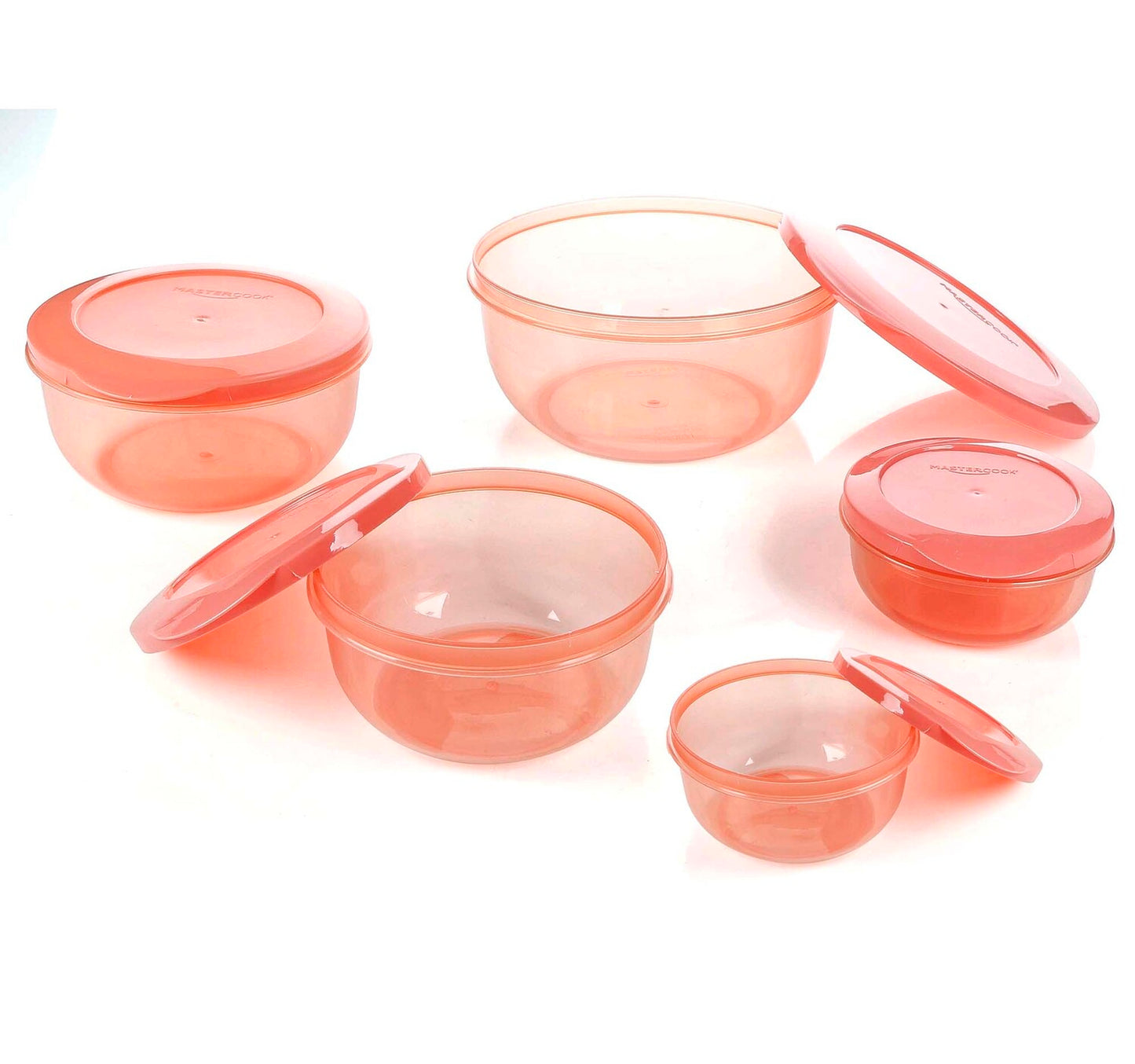Master Cook Malta Air Tight Food Containers, 5 Pcs