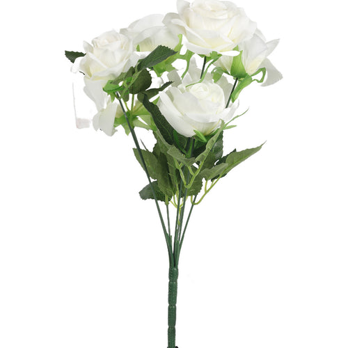 Maple Leaf Bunch Flower Rose 709-26 Assorted