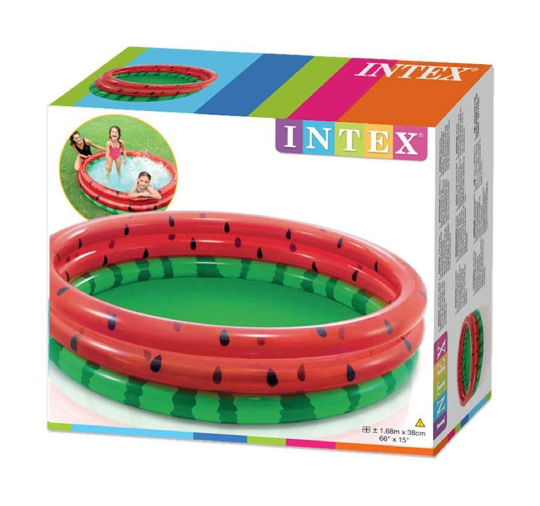 Intex Watermelon Three Ring Pool 58448