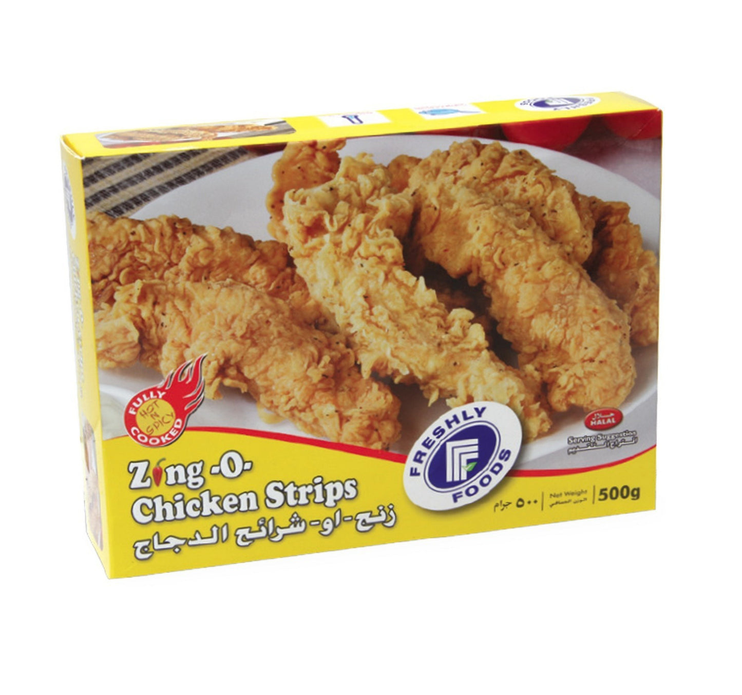 Freshly Frozen Zing-O-Chicken Strips 500 g