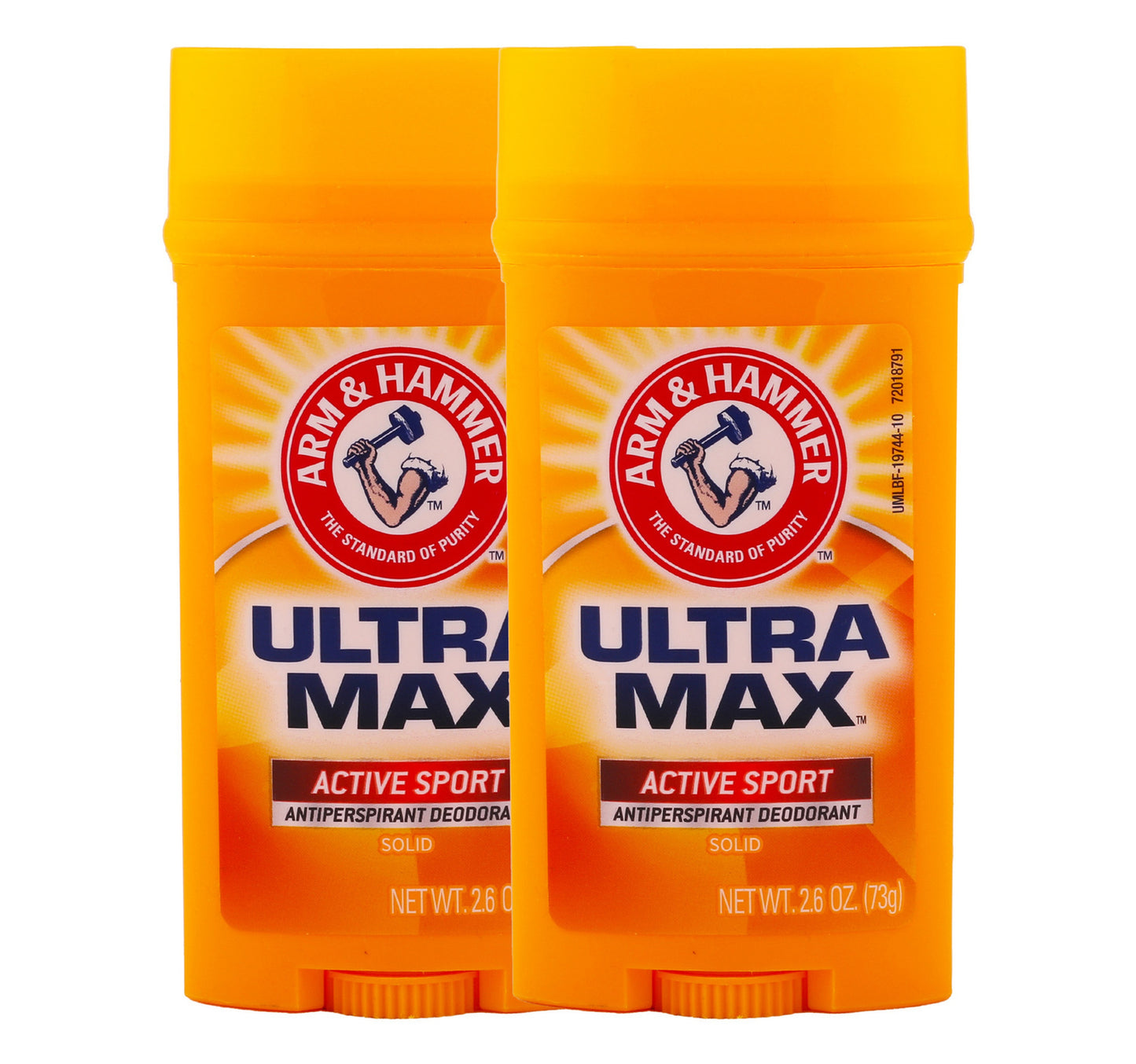 مزيل عرق آرم آند هامر ألترا ماكس أكتيف سبورت عبوة اقتصادية 2 × 73 جم