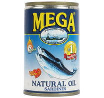 Mega Natural Oil Sardines 155 g