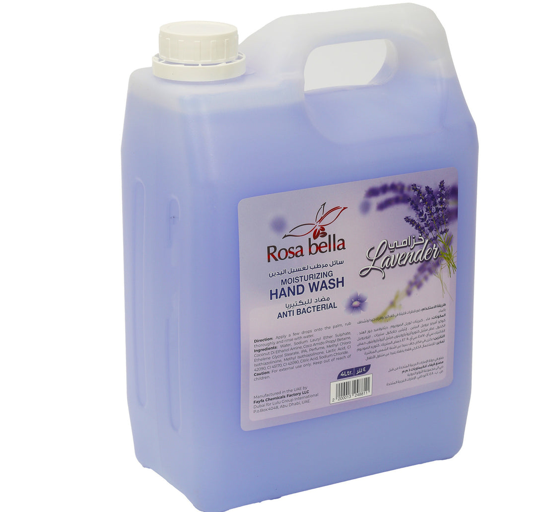 Rosa Bella Lavender Moisturizing Liquid Handwash 4 Litres
