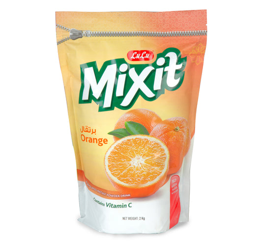 LuLu Mixit Orange Flavoured Instant Powdered Drink 2 kg