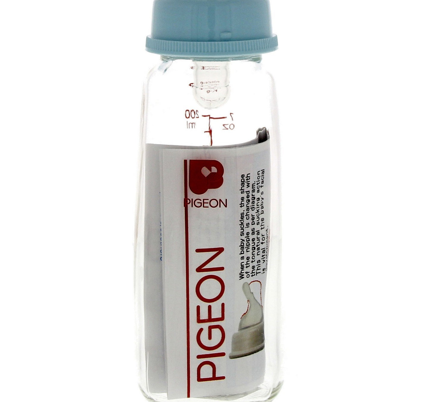 زجاجة رضاعة بيجون الزجاجية 200 مل
