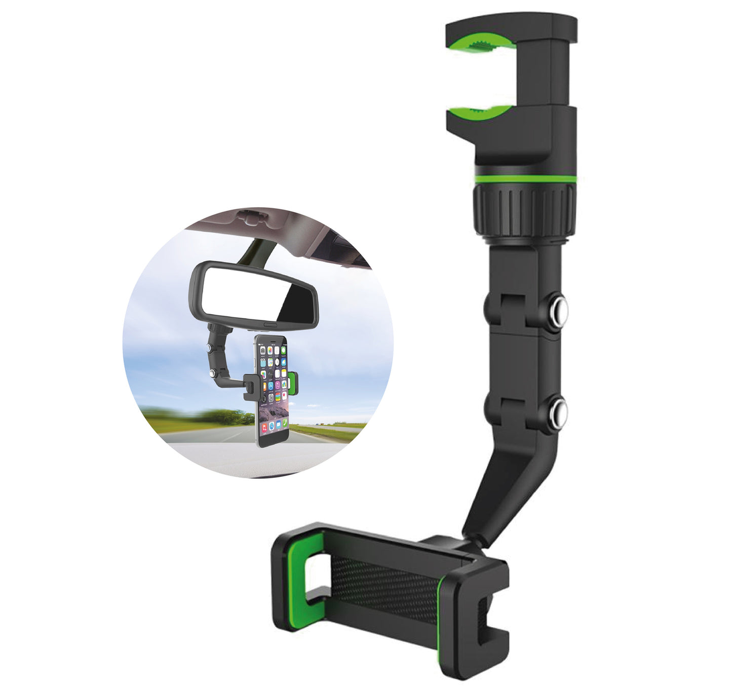 Iends Rear View Mirror Phone Holder HO367