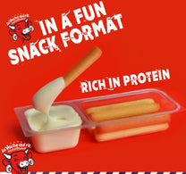 La Vache qui Rit Dip & Crunch Cheese and Breadstick Snack 140 g