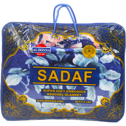 Sadaf Blanket 200 x 240cm Assorted