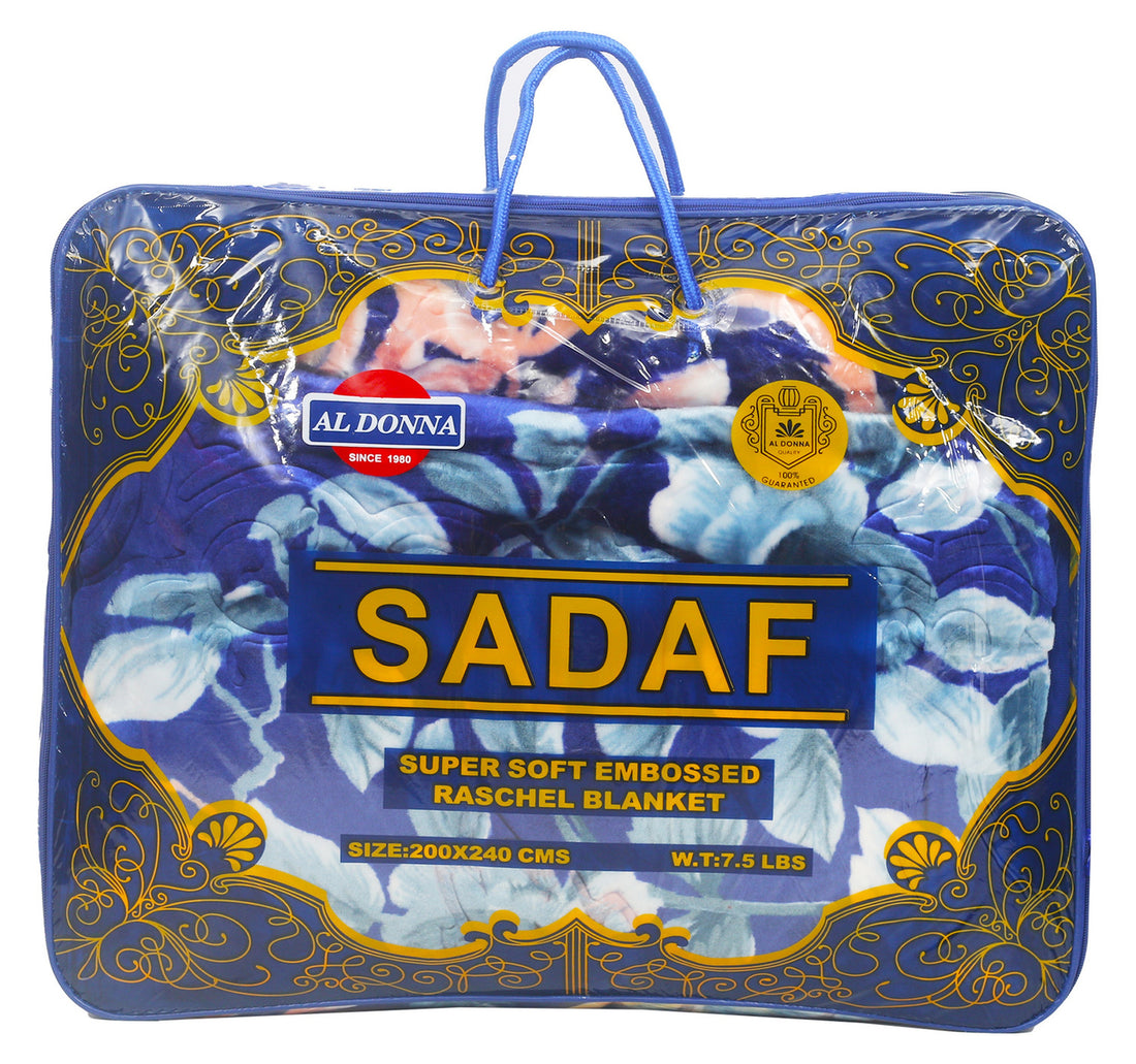Sadaf Blanket 200 x 240cm Assorted