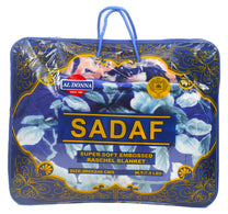 Sadaf Blanket 200 x 240cm Assorted