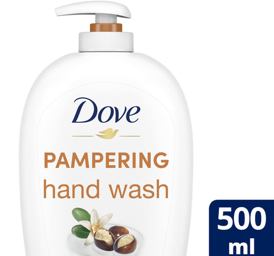 غسول اليدين دوف للعناية والحماية بزبدة الشيا والفانيليا الدافئة 500 مل