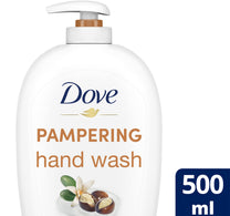 غسول اليدين دوف للعناية والحماية بزبدة الشيا والفانيليا الدافئة 500 مل