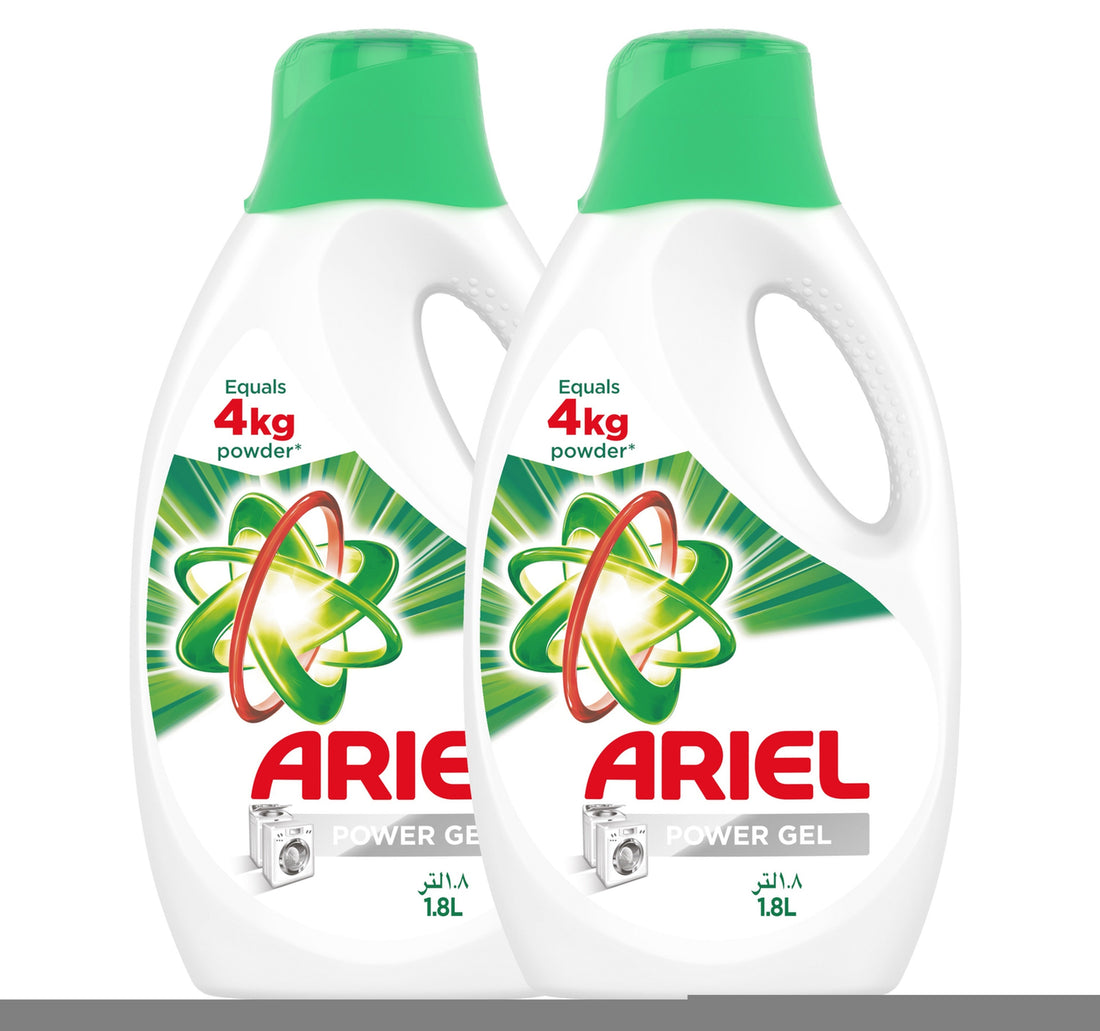 جل سائل أريال للغسالات الأوتوماتيكية برائحة أصلية، 2 × 1.8 لتر
