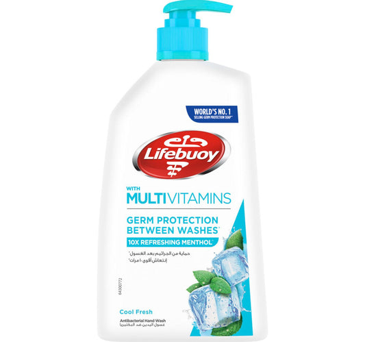 غسول اليدين لايف بوي المضاد للبكتيريا برائحة منعشة باردة 500 مل