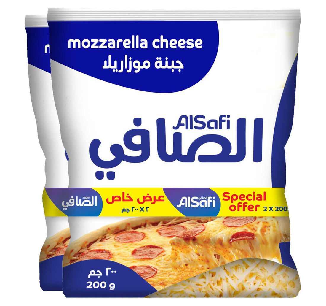 Al Safi Mozzarella Cheese 2 x 200 g